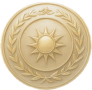 Golden badge